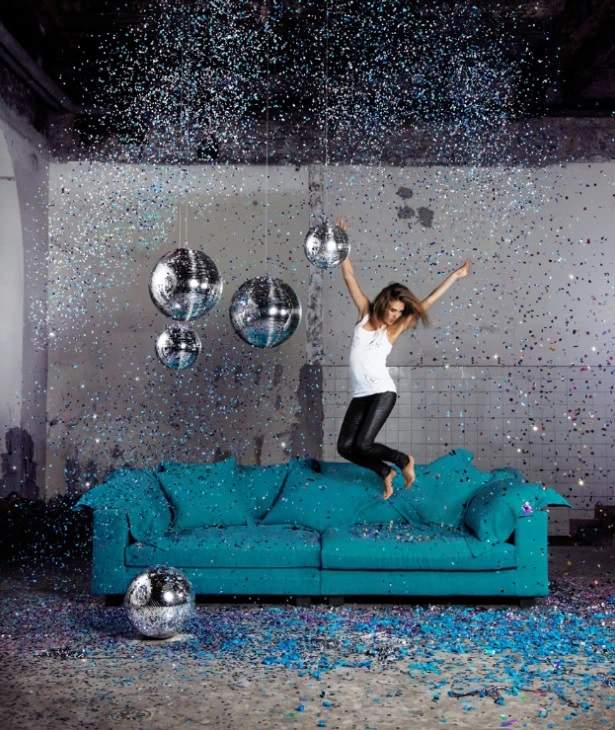Diesel with Moroso Nebula Nine Sofa
