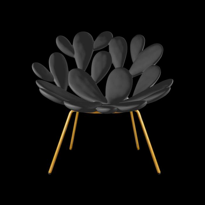 Qeeboo Filicudi Brass Armchair