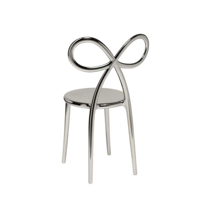 Qeeboo Ribbon Chair Metal Finish