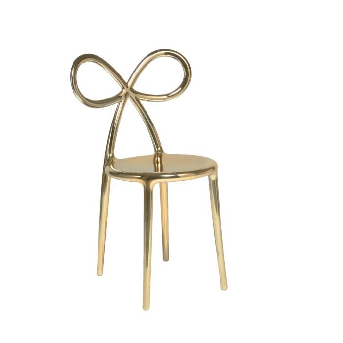 Qeeboo Ribbon Chair Metal Finish