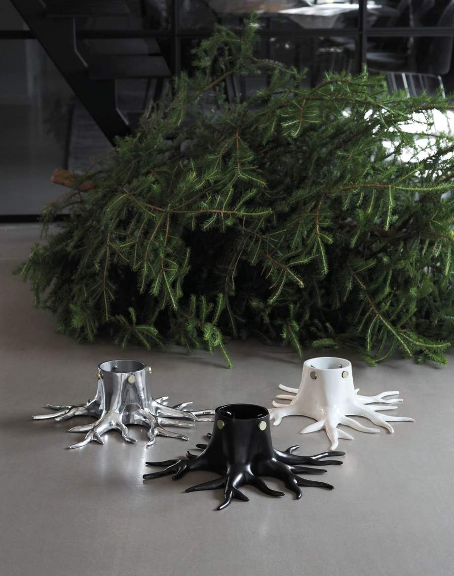 Garden Glory The Root Christmas Tree Stand Silver