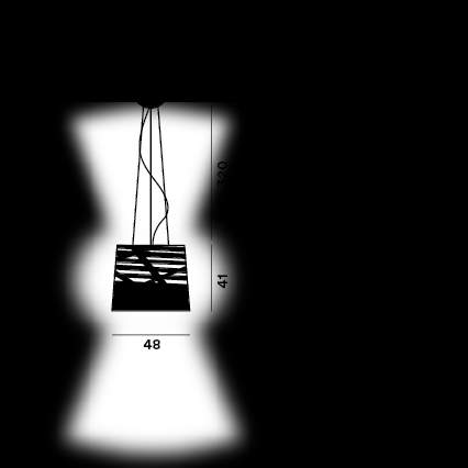 Foscarini Tress Grande Suspension Lamp
