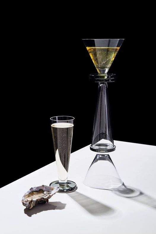 Tom Dixon Puck Flute Glasses x2