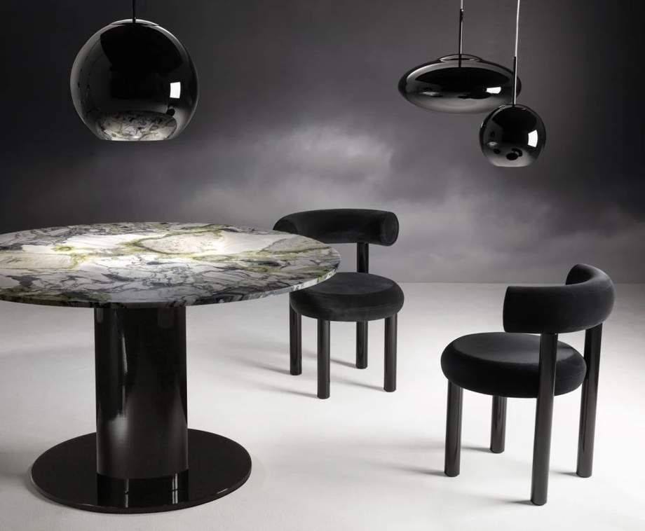 Tom Dixon Fat Dining Chair Steel