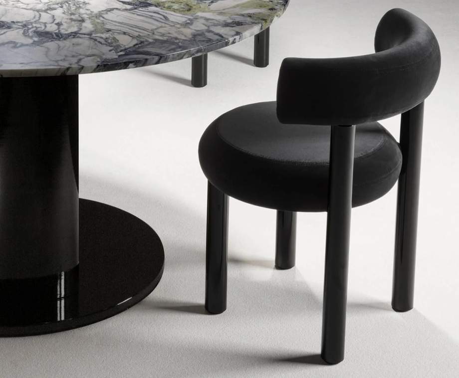 Tom Dixon Fat Dining Chair Steel