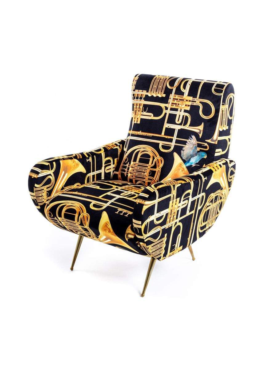 Seletti Toiletpaper Armchair Trumpets