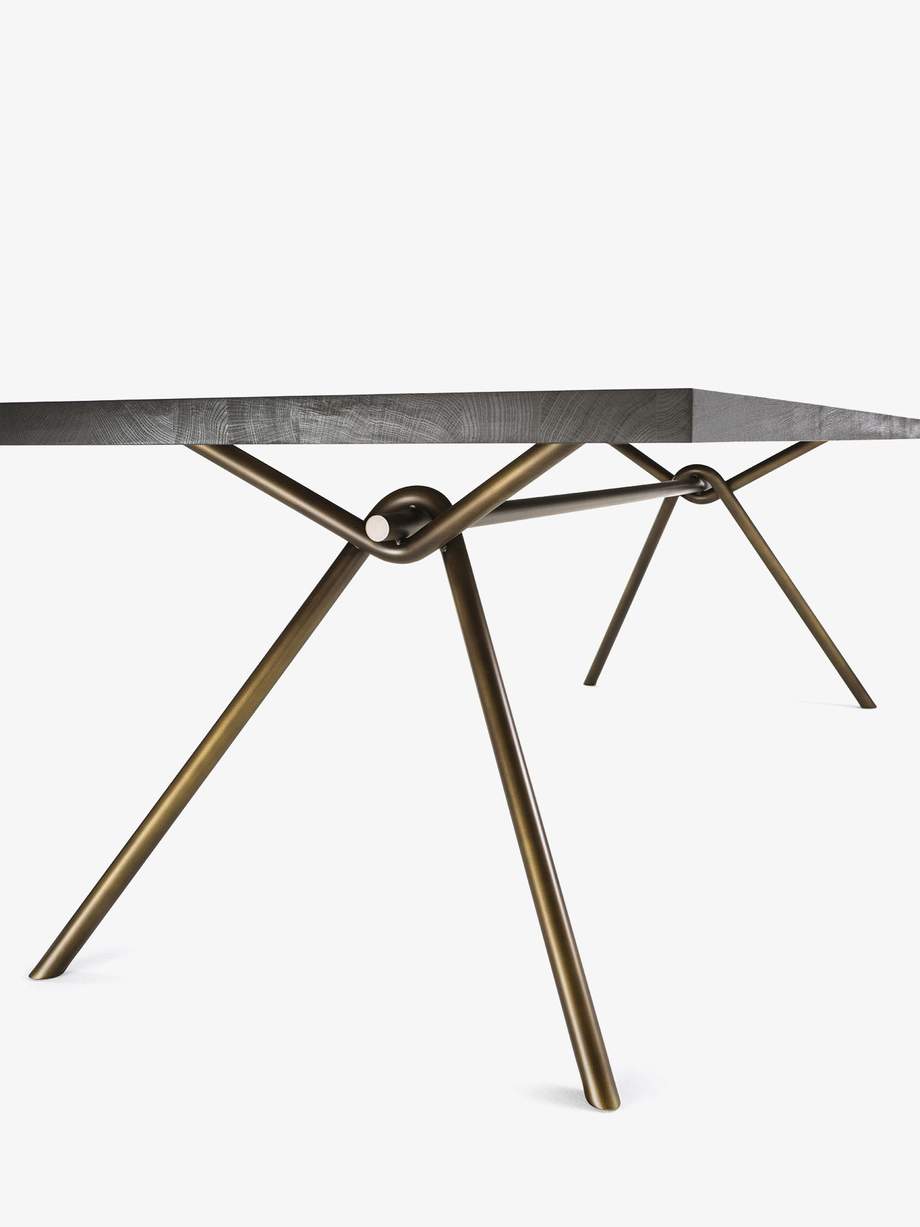 RIVA1920 Iron Light Squared Table