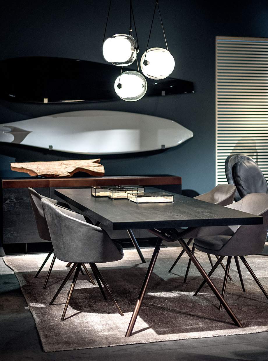 RIVA1920 Iron Light Squared Table