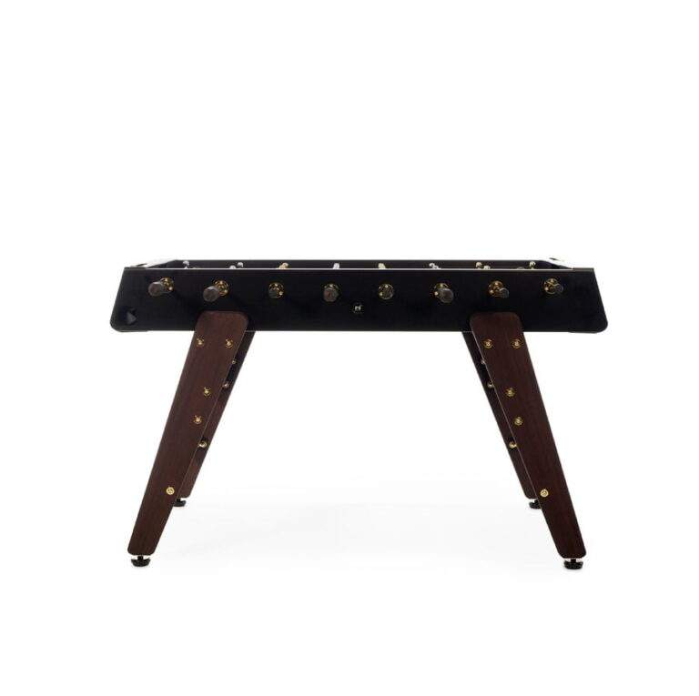 RS Barcelona RS3 Wood Gold Football Table Indoor/Outdoor