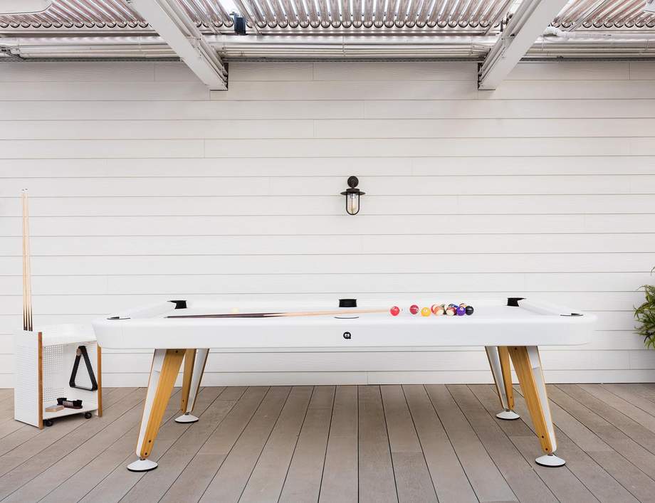 RS Barcelona RS Diagonal Pool Table - Outdoor