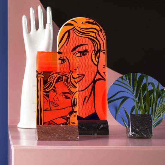 Poltronova Spera Small Mirror/Photo Holder