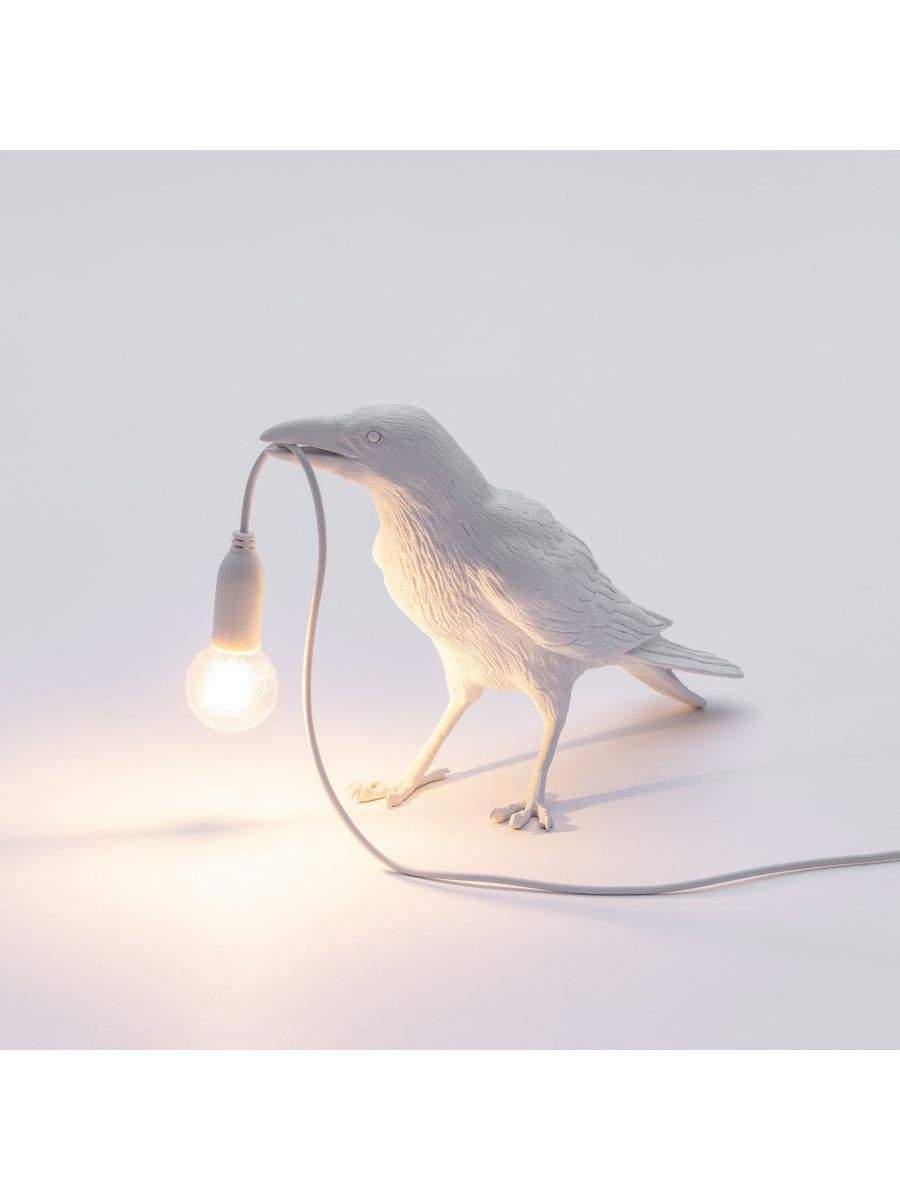 Seletti Bird Lamp White Waiting