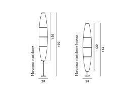 Foscarini Havana Floor Lamp Outdoor