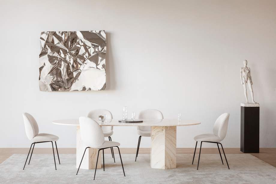 Gubi Beetle Chair Metal Base