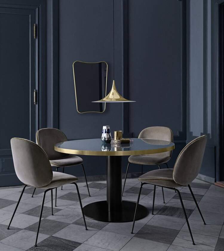 Gubi Beetle Chair Metal Base
