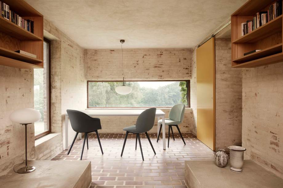Gubi Beetle Chair Wooden Base