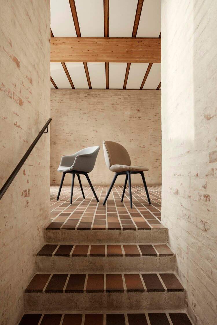 Gubi Beetle Chair Wooden Base