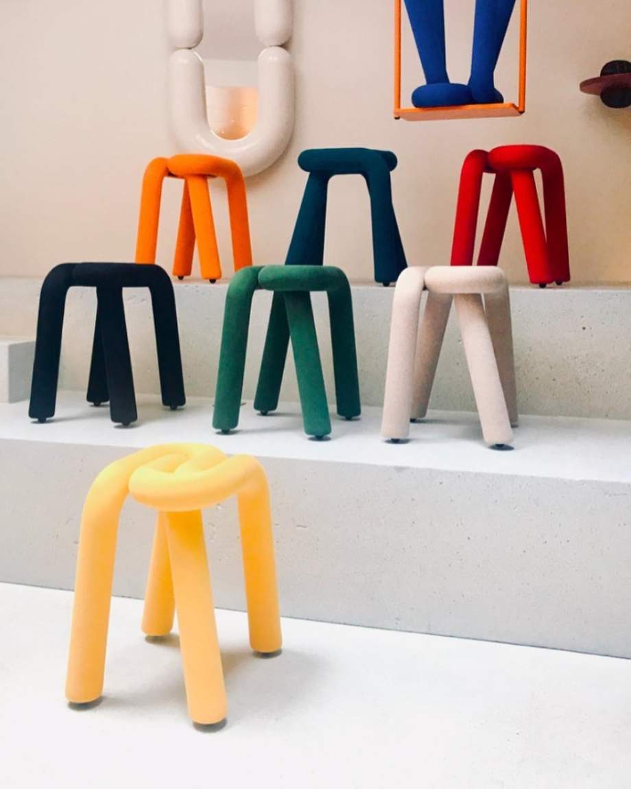 Moustache Bold Stool