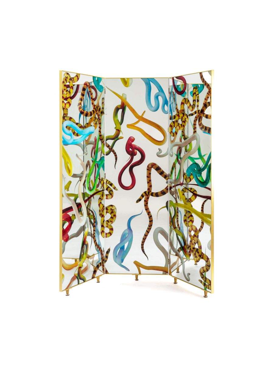 Seletti Toiletpaper Screen Snakes