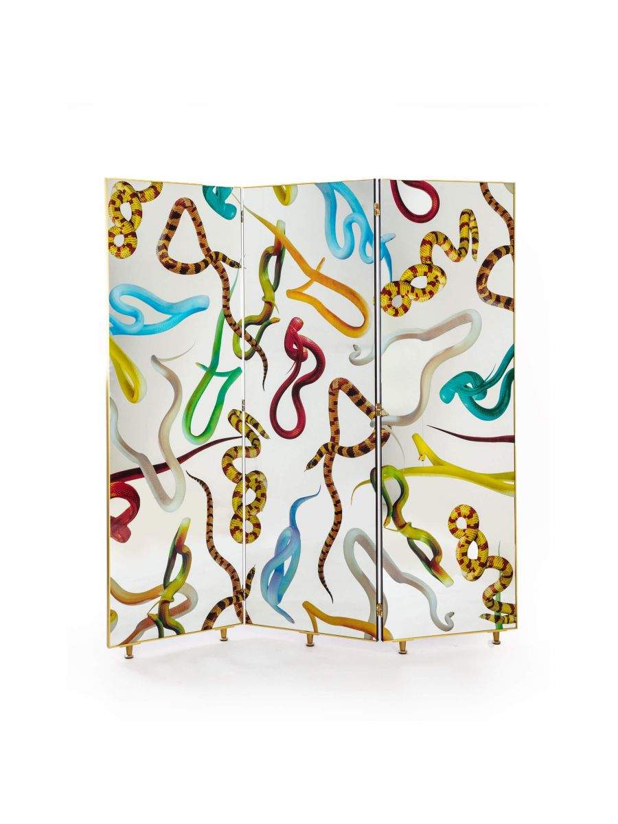 Seletti Toiletpaper Screen Snakes