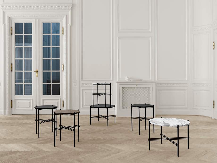 Gubi TS Round Coffee Tables