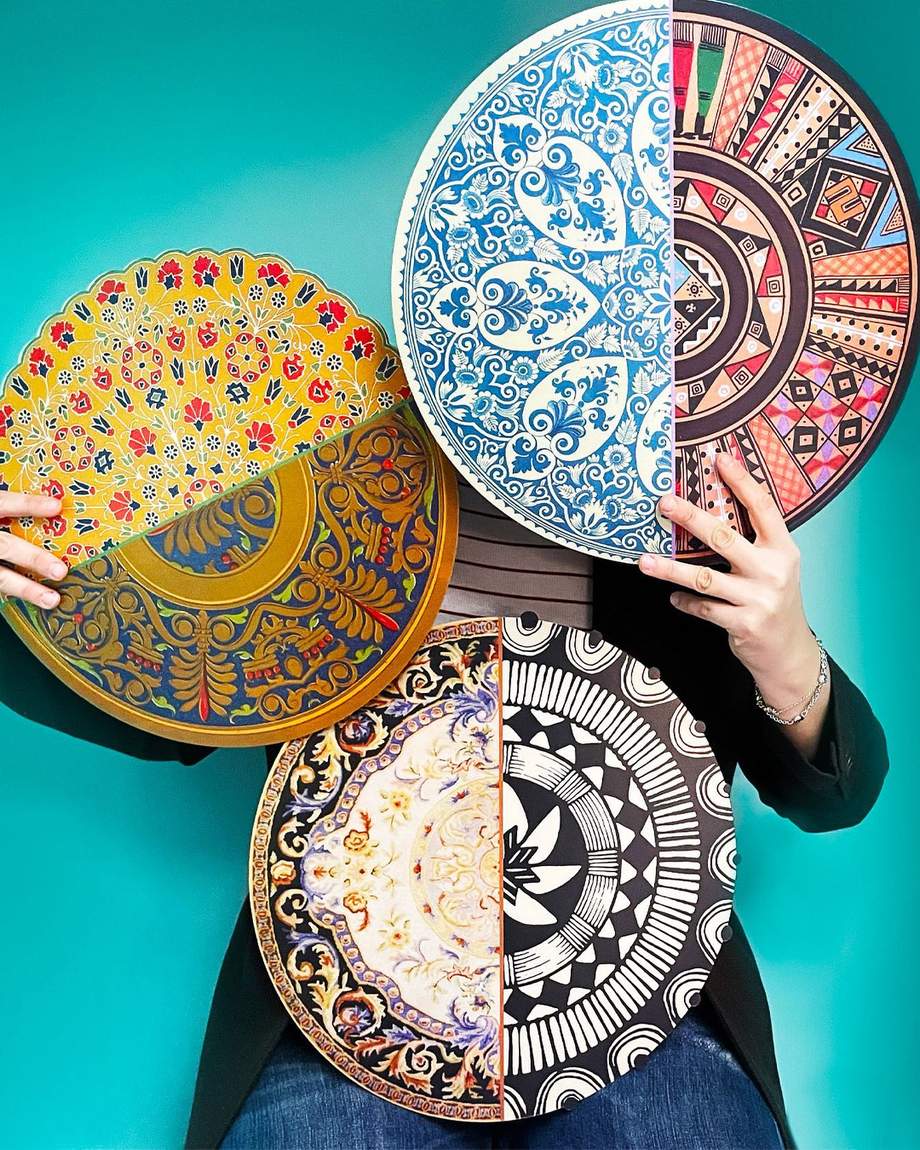 Seletti Hybrid Tablemats Huaricanga