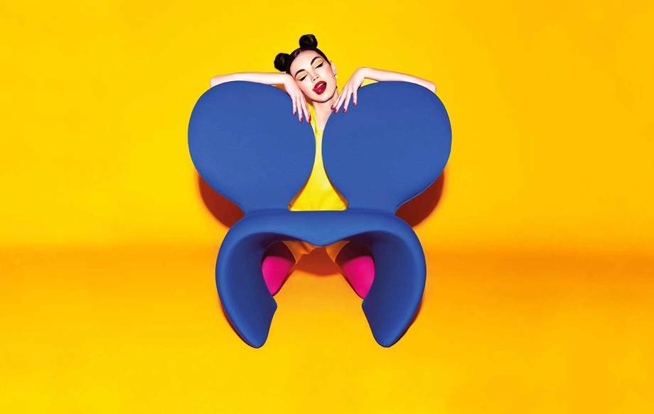 Qeeboo Dont F...K With The Mouse Armchair Indoor/Outdoor