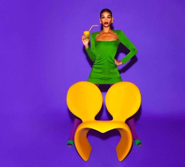 Qeeboo Dont F...K With The Mouse Armchair Indoor/Outdoor
