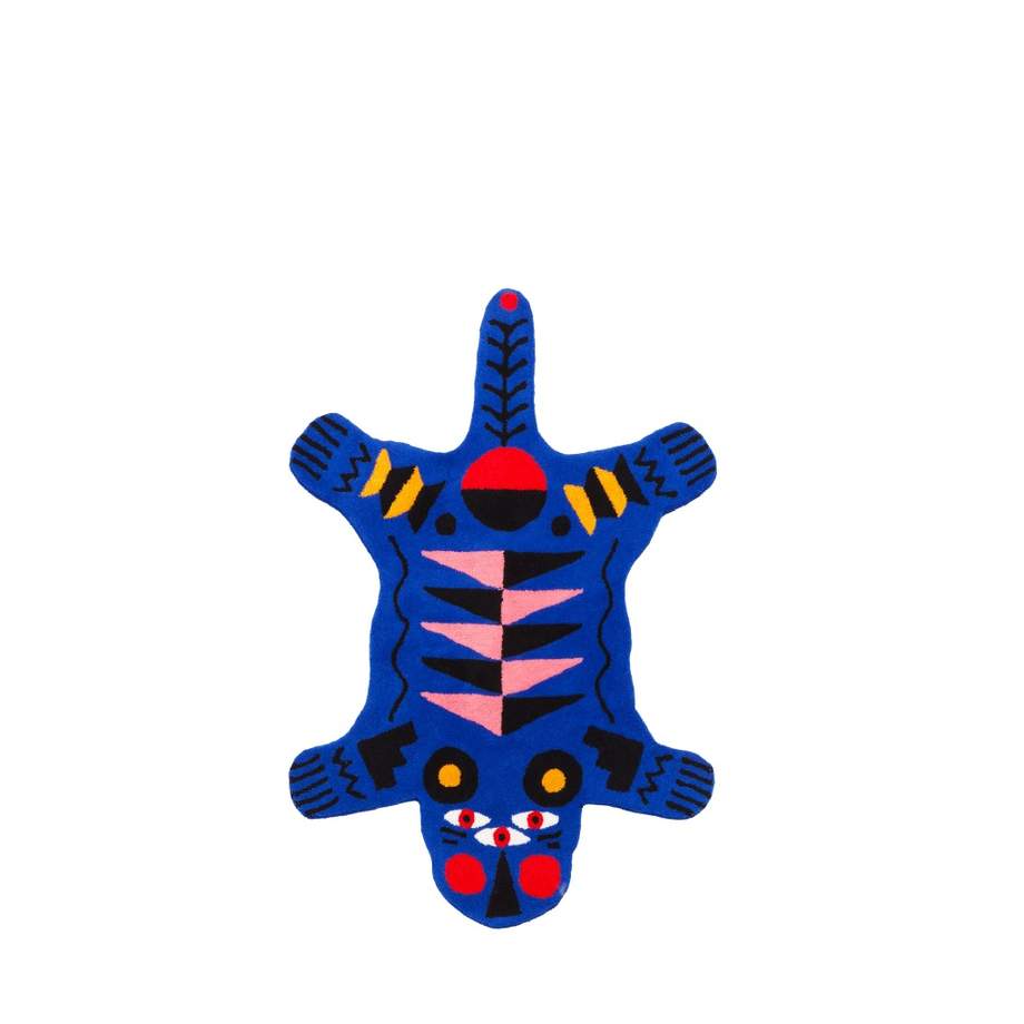 Qeeboo Carpet Oggian Blue Panther 