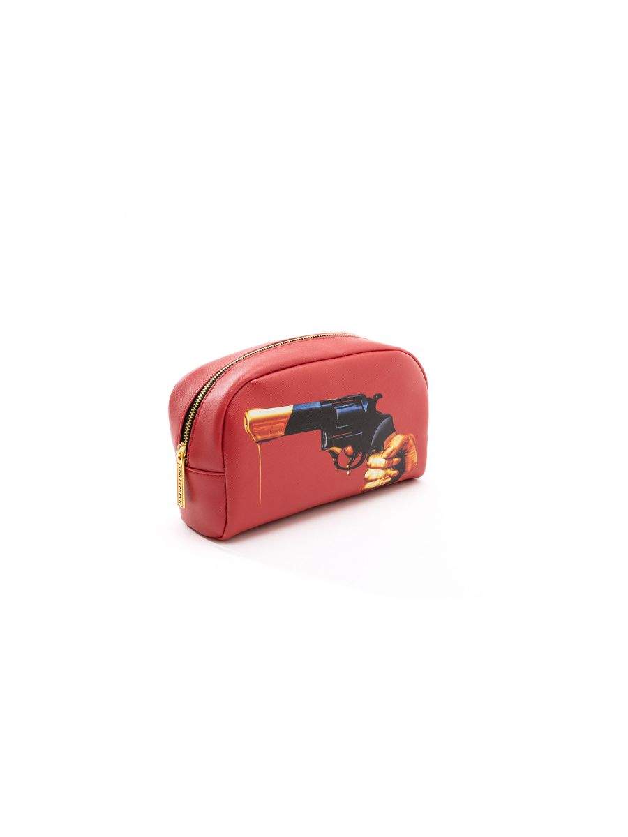 Seletti Toiletpaper Beauty Case Revolver
