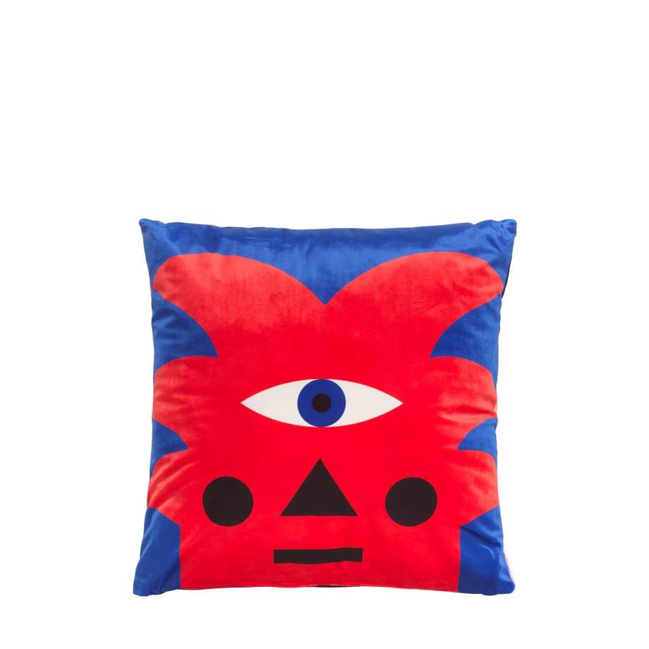 Qeeboo Cushion Oggian Red Palm