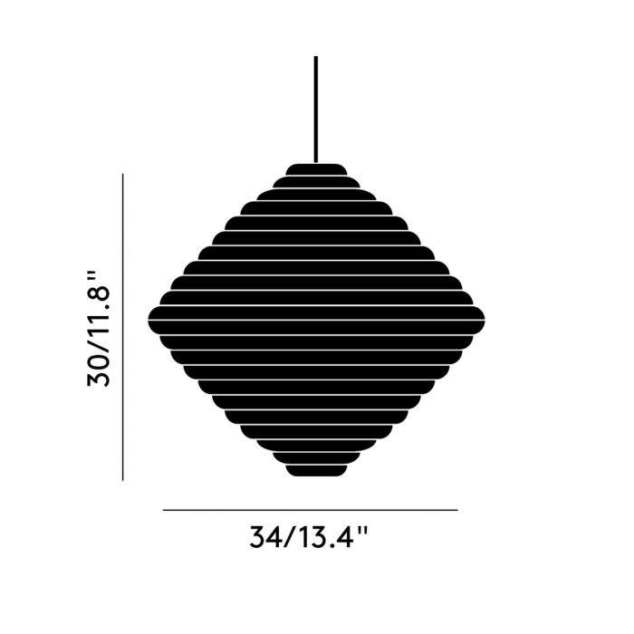 Tom Dixon Press Cone Pendant Light