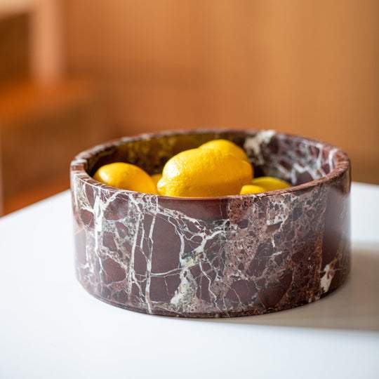 Marble Fruit Bowl