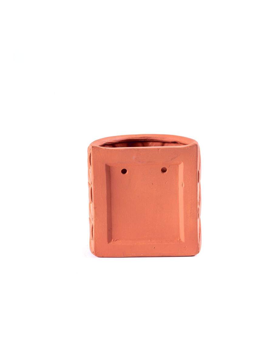 Seletti Magna Graecia Terracotta Wall Vase Onde