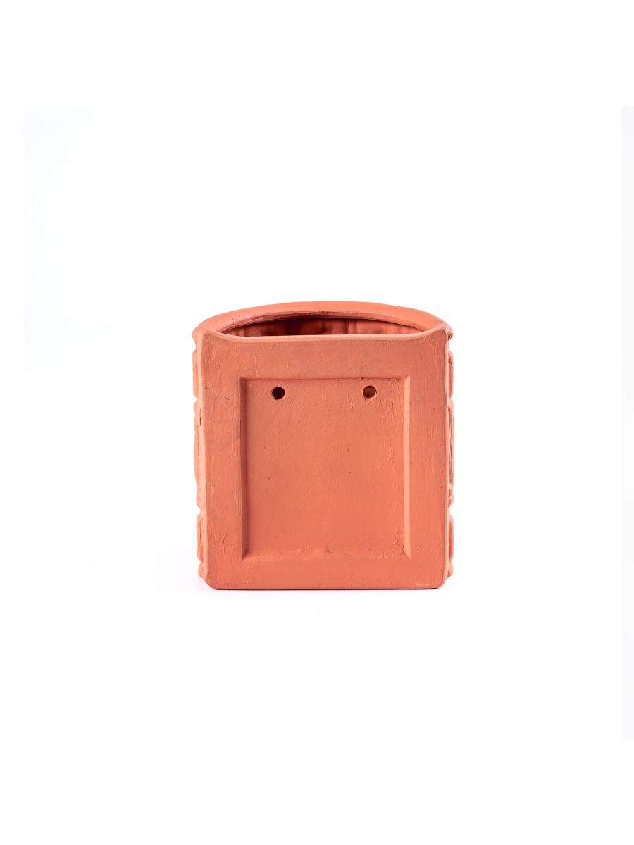 Seletti Magna Graecia Terracotta Wall Vase Greche