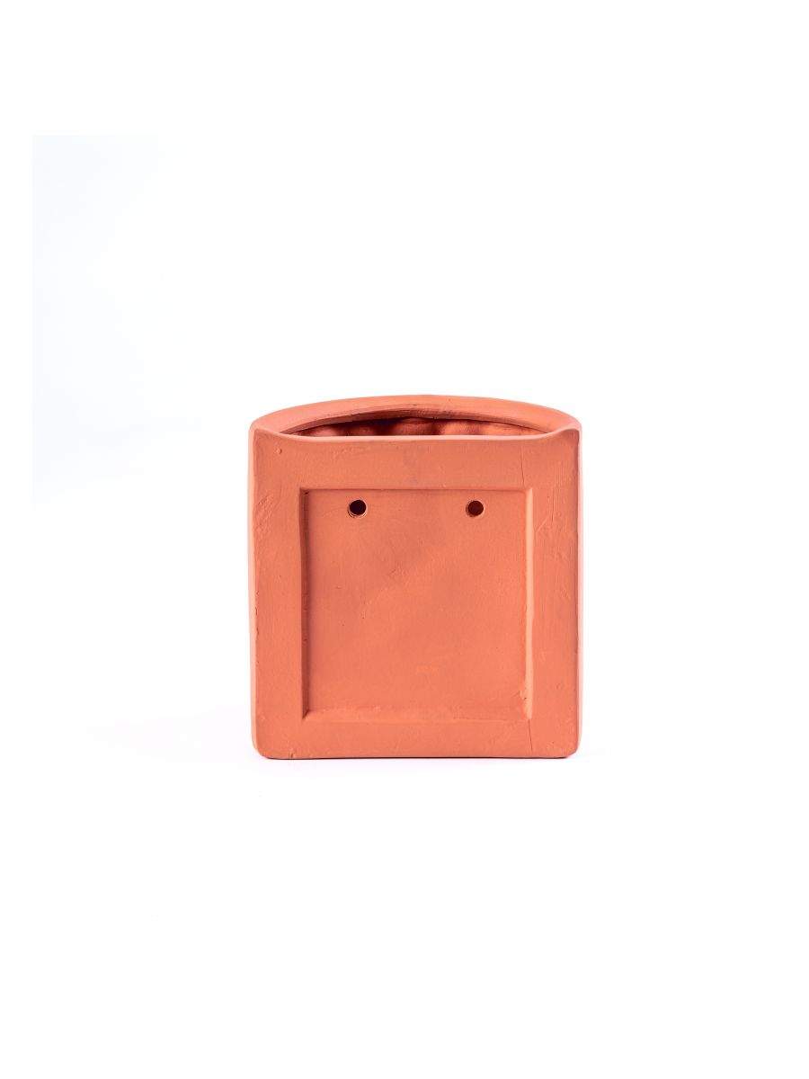 Seletti Magna Graecia Terracotta Wall Vase Dorico
