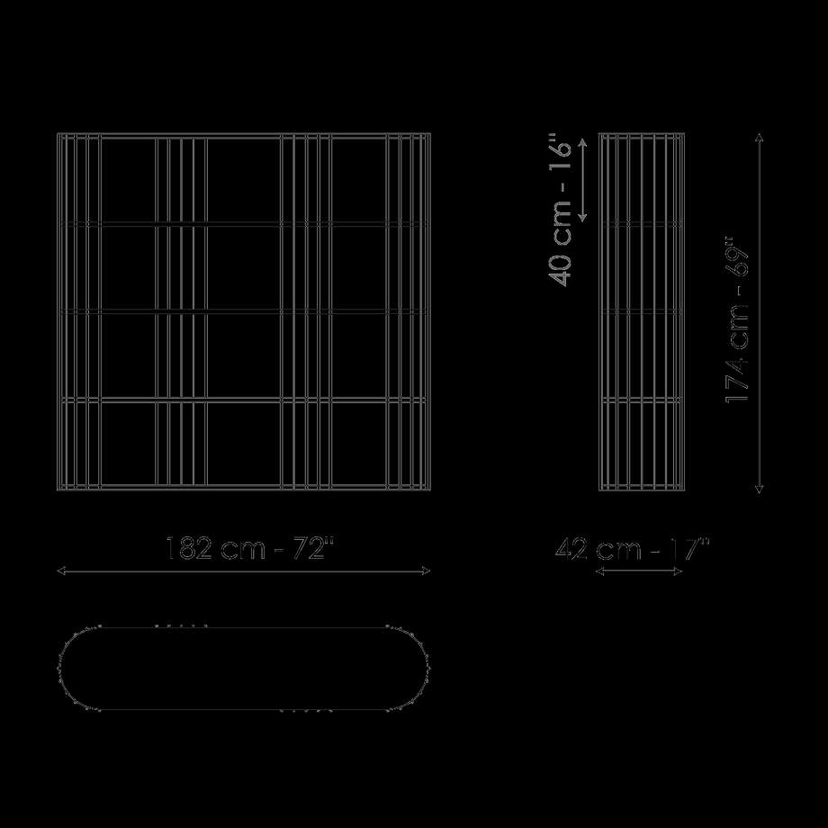 Bonaldo Arpa Bookcase
