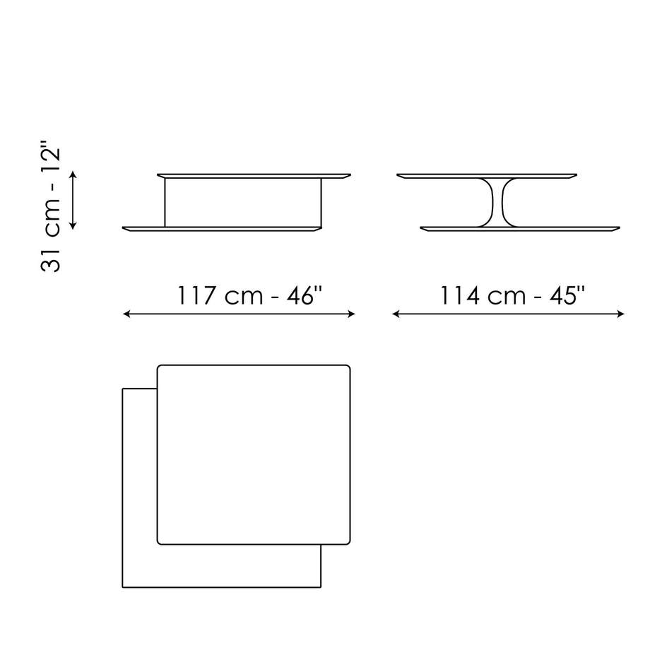 Bonaldo Kasumi Coffee Table