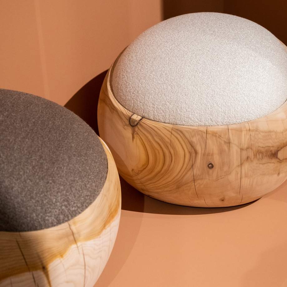 Riva 1920 Bigne' by Iginio Massari Stool