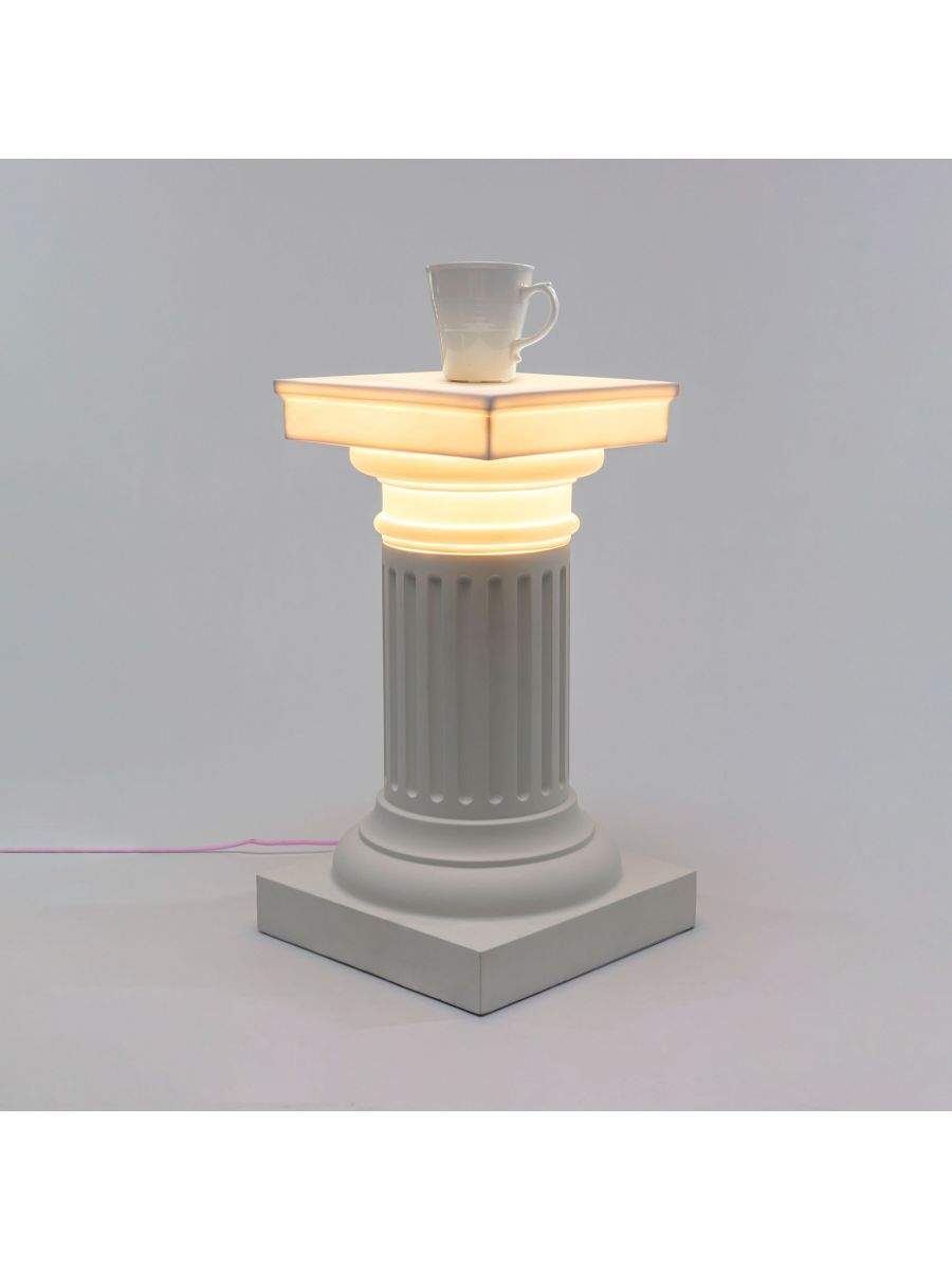 Seletti Las Vegas Side Table & Lamp
