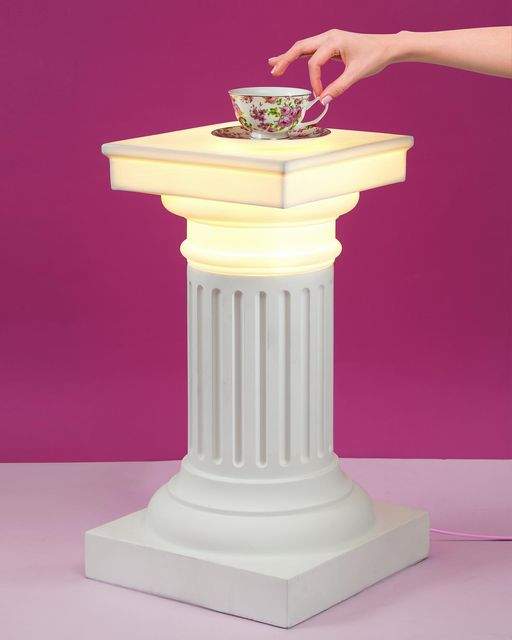 Seletti Las Vegas Side Table & Lamp