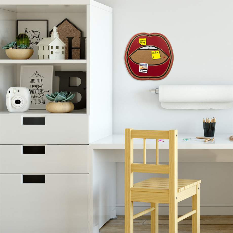 LED Corkboard - Mouth