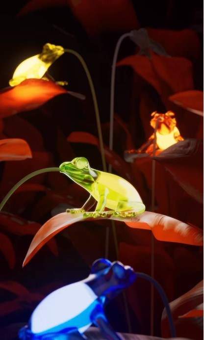 Qeeboo Hungry Frog Lamp