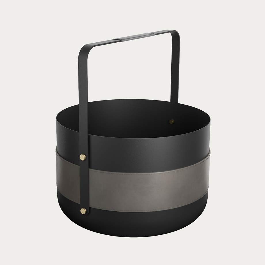Eldvarm Steel Basket Emma Graphite