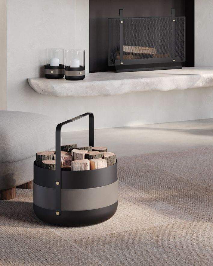 Eldvarm Steel Basket Emma Graphite
