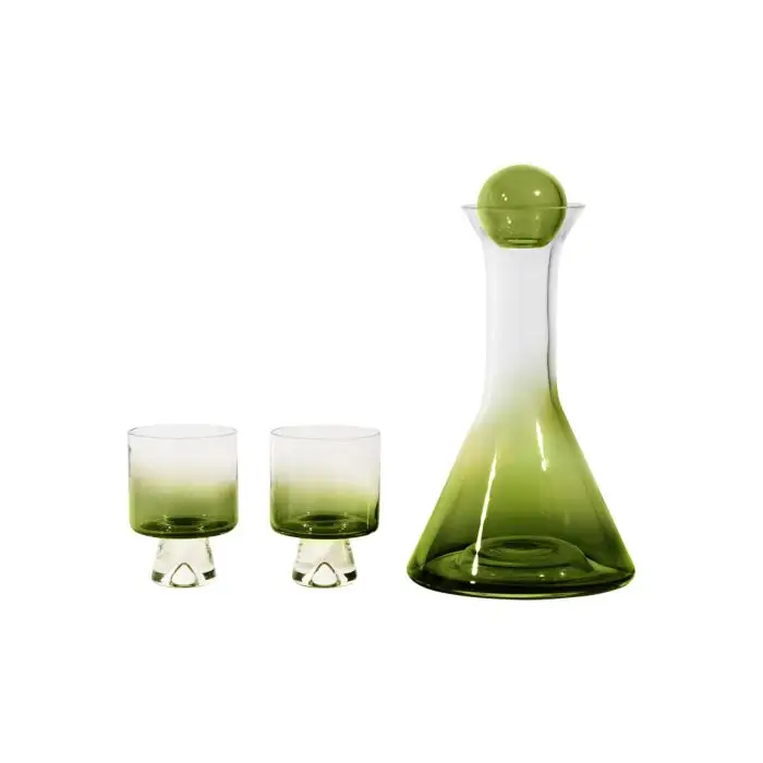 Tom Dixon Tank Wine Gift Set Green
