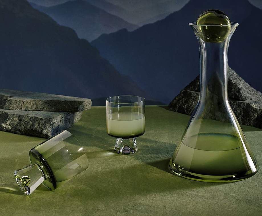 Tom Dixon Tank Wine Gift Set Green
