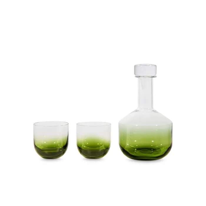 Tom Dixon Tank Whiskey Gift Set Green