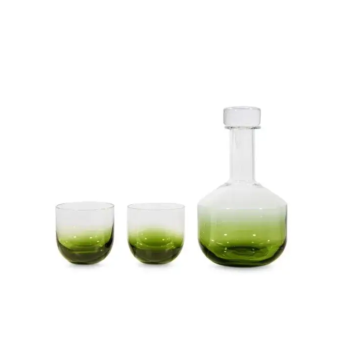 Tom Dixon Tank Whiskey Gift Set Green