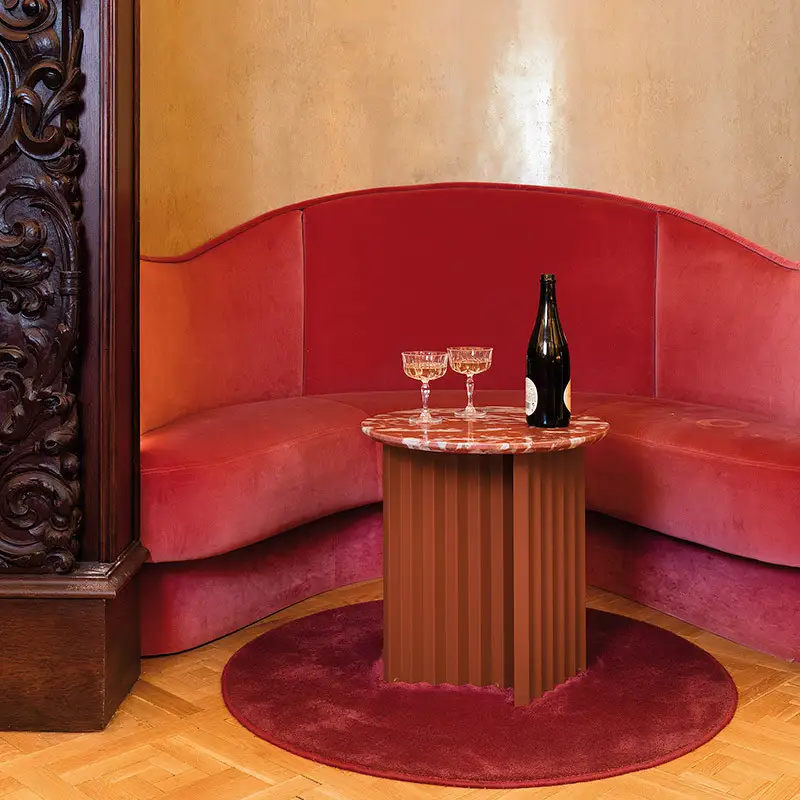 RS Barcelona Plec Round Coffee Table
